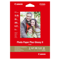 Canon PP-201 photo paper plus glossy II 265 g/m² 13 x 18 cm (20 vellen) 2311B018 064580