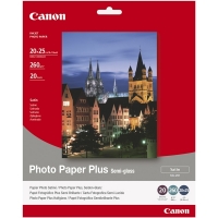 Canon SG-201 photo paper plus semi-gloss 260 g/m² 20 x 25 cm (20 vellen) 1686B018 154008