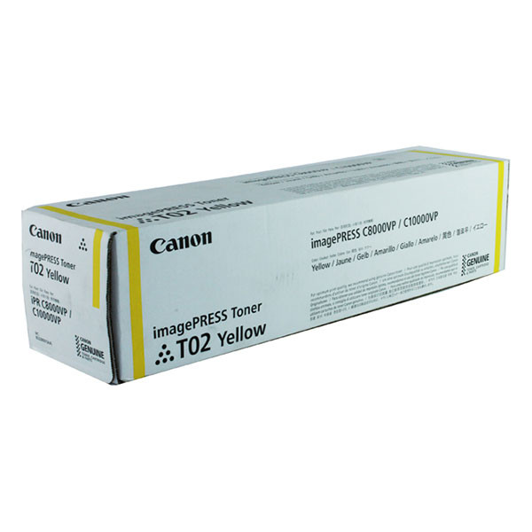 Canon T02 toner geel (origineel) 8532B001 070006 - 1