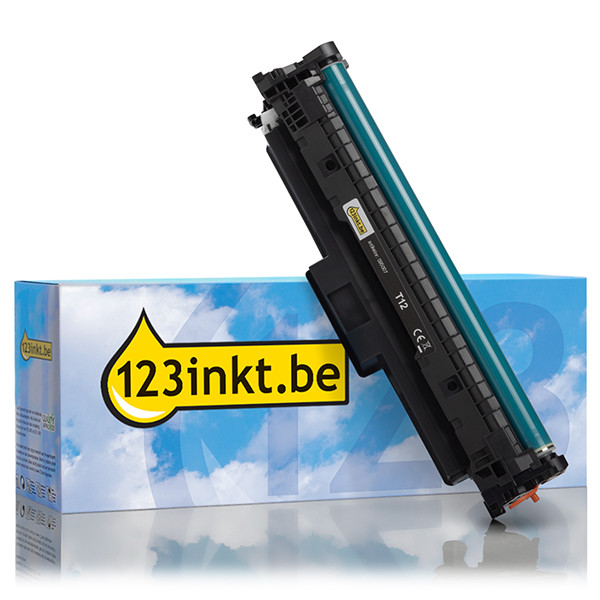 Canon T12 toner zwart (123inkt huismerk) 5098C006C 095007 - 1