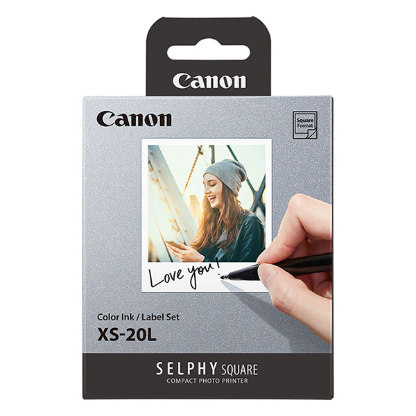 Canon XS-20L inkt-/papierset (20 vellen) 4119C002 154036 - 1