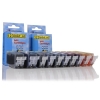 Canon aanbieding: 2 x PGI-520PGBK + 2 x CLI-521BK/C/M/Y zonder chip (2 zwart + 3 kleuren) (123inkt huismerk) 127114 - 1