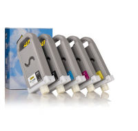 Canon aanbieding: PFI-110 / PFI-111 MBK, BK, C, M, Y 2 zwart + 3 kleuren (123inkt huismerk) 130758