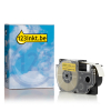 Casio XR-12YW tape zwart op geel 12 mm (123inkt huismerk)