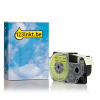 Casio XR-18FYW tape zwart op fluogeel 18 mm (123inkt huismerk) 056403 - 1