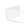 Cd-doosjes transparant met transparante tray (25 stuks)  050061