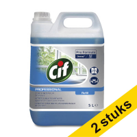Aanbieding: 2x Cif Pro Formula glas- en interieurreiniger (5 liter)