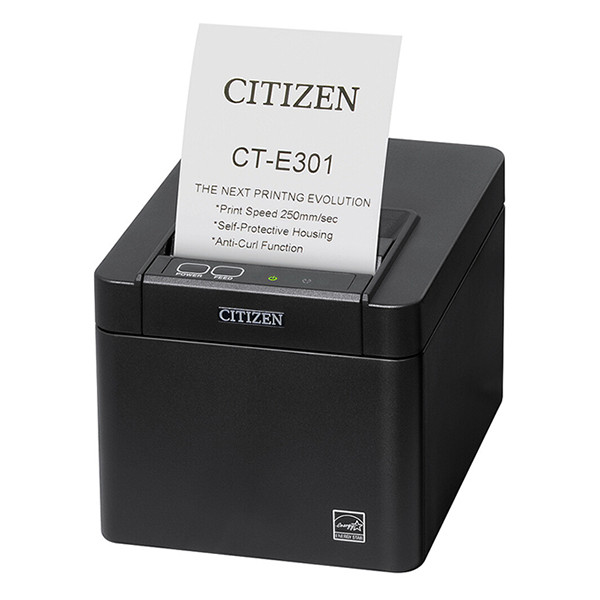 Citizen CT-E301 ticketprinter zwart met ethernet CTE301X3EBX 837210 - 1