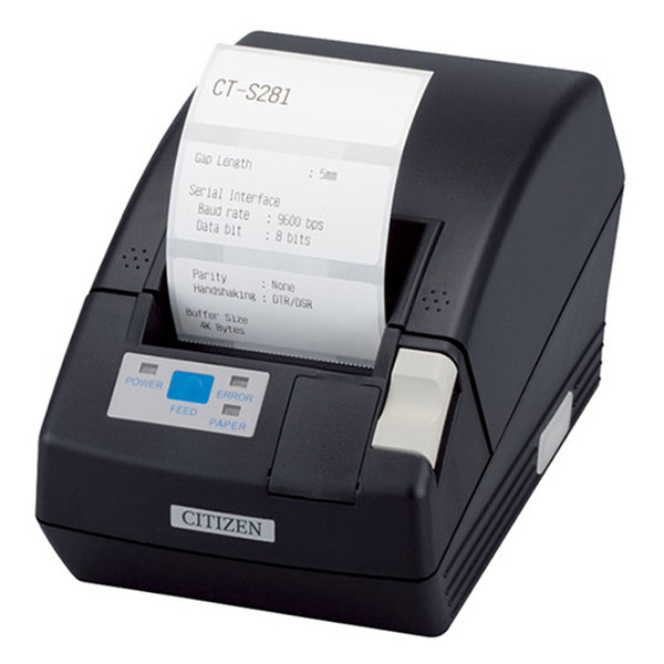 Citizen CT-S281 ticketprinter zwart  837202 - 1