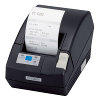 Citizen CT-S281 ticketprinter zwart  837202