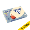 Aanbieding: 5x Clairefontaine gekleurd DCP papier ivoor 120 g/m² A4 (250 vellen)