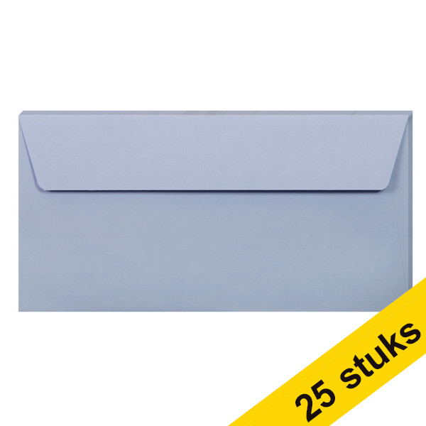 Aanbieding: 5x Clairefontaine gekleurde enveloppen lavendel EA5/6 120 g/m² (5 stuks) 424789 - 1