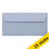 Aanbieding: 5x Clairefontaine gekleurde enveloppen lavendel EA5/6 120 g/m² (5 stuks) 424789 - 1