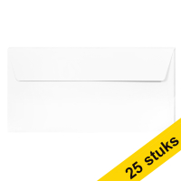 Aanbieding: 5x Clairefontaine gekleurde enveloppen wit EA5/6 120 g/m² (5 stuks)