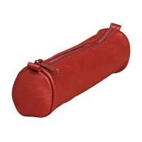 Clairefontaine Age pennenzak rond leer rood klein 77030C 250462