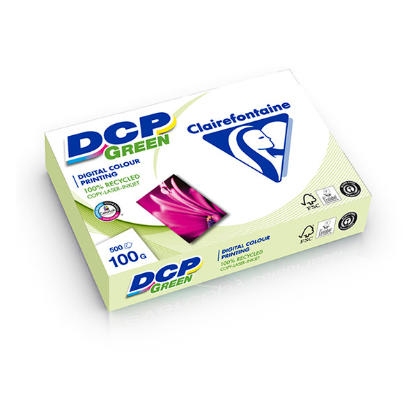 Clairefontaine DCP Green papier 1 pak van 500 vel A4 - 100 grams 250378 - 1