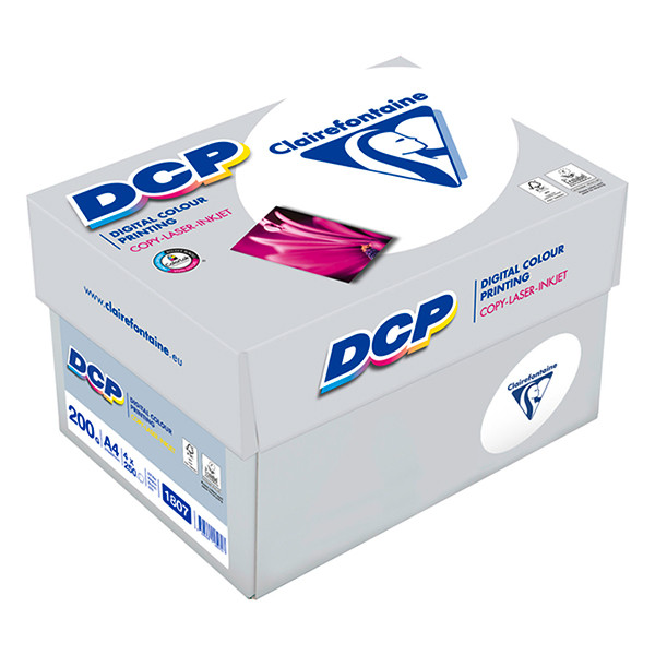 Clairefontaine DCP papier 1 doos van 1000 vellen A4 - 200 g/m²  250490 - 1