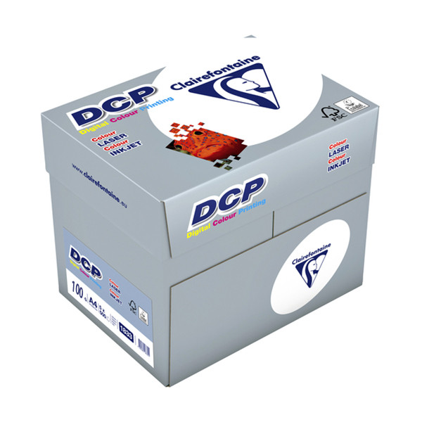 Clairefontaine DCP papier 1 doos van 2500 vellen A4 - 100 g/m²  250466 - 1