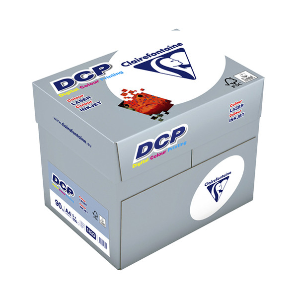 Clairefontaine DCP papier 1 doos van 2500 vellen A4 - 90 g/m²  250468 - 1