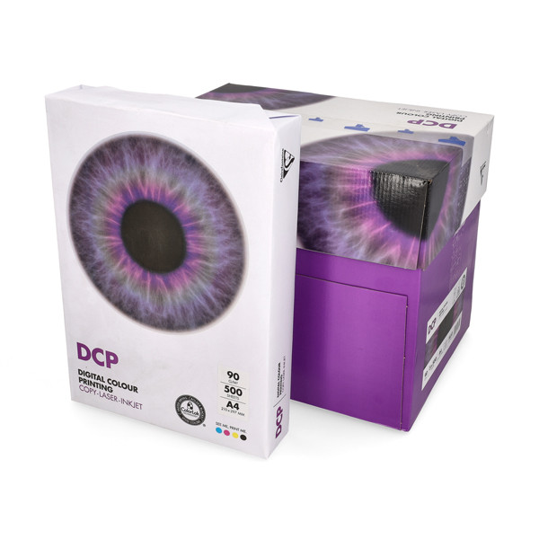 Clairefontaine DCP papier 1 doos van 2500 vellen A4 - 90 g/m² 250468 - 1