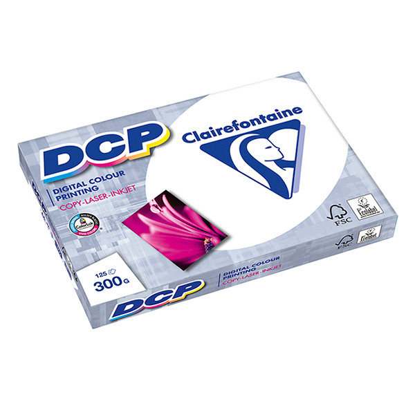 Clairefontaine DCP papier 1 pak van 125 vellen A3 - 300 g/m² 3802C 250396 - 1