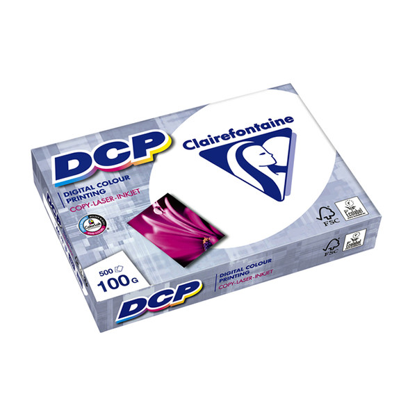 Clairefontaine DCP papier 1 pak van 500 vellen A4 - 100 g/m² 1821C 250465 - 1