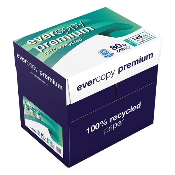 Clairefontaine Evercopy Premium 1 doos van 2500 vellen A4 - 80 g/m² DOOSPAPIER 250385 - 1