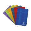 Clairefontaine Metric notitieboek 110 x 170 mm gelijnd 48 vellen assorti 10 stuks 250446 - 1
