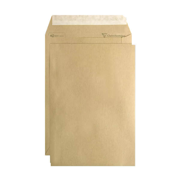 Clairefontaine akte envelop kraft 162 x 229 mm - C5 zelfklevend (500 stuks) 404641 - 1