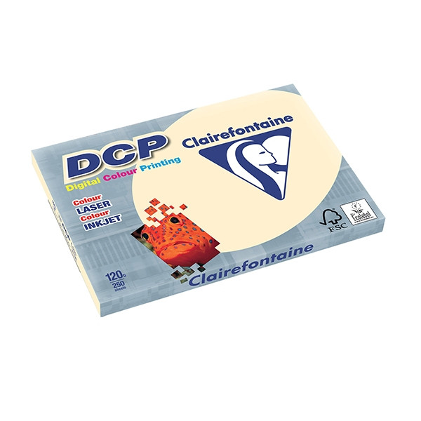 Clairefontaine gekleurd DCP papier ivoor 120 g/m² A3 (250 vellen) 6825C 250303 - 1
