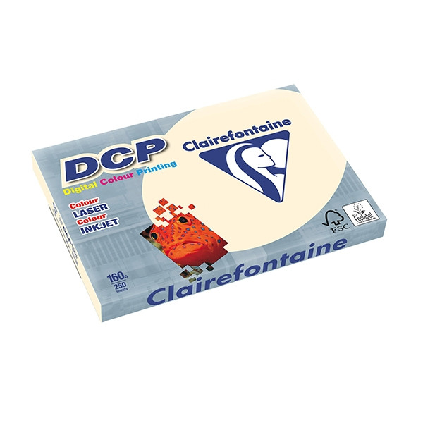 Clairefontaine gekleurd DCP papier ivoor 160 g/m² A3 (250 vellen) 6827C 250304 - 1