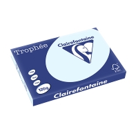 Clairefontaine gekleurd papier azuurblauw 120 g/m² A3 (250 vellen) 1344C 250132