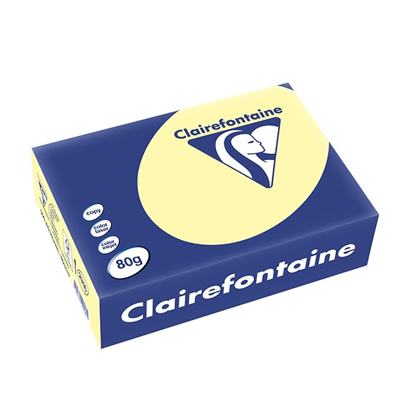 Clairefontaine gekleurd papier geel 80 g/m² A5 (500 vellen) 2916C 250038 - 1
