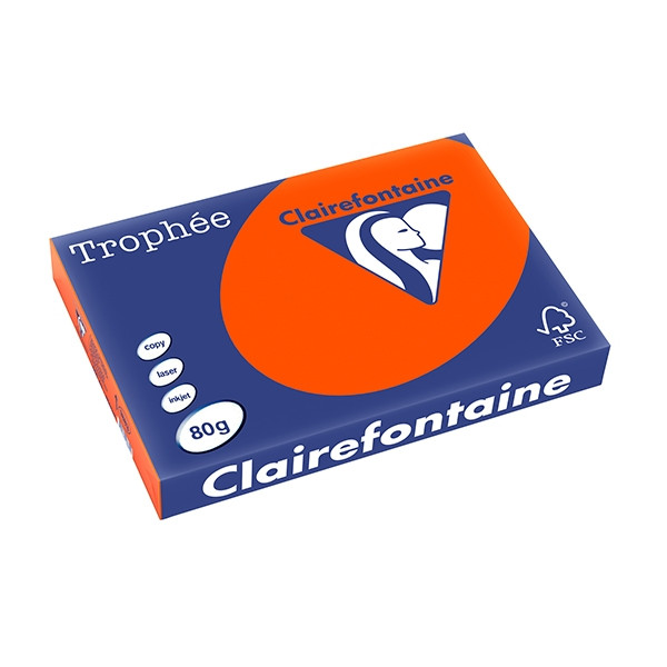 Clairefontaine gekleurd papier kardinaalrood 80 g/m² A3 (500 vellen) 1883C 250116 - 1