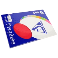 Clairefontaine gekleurd papier kersenrood 160 g/m² A4 (50 vellen) 4162 250025