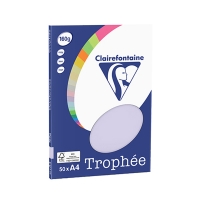 Clairefontaine gekleurd papier lila 160 g/m² A4 (50 vellen) 4152C 250066