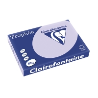 Clairefontaine gekleurd papier lila 80 g/m² A3 (500 vellen) 1250C 250112