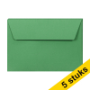 Clairefontaine gekleurde enveloppen bosgroen C6 120 g/m² (5 stuks)