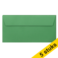 Clairefontaine gekleurde enveloppen bosgroen EA5/6 120 g/m² (5 stuks) 26595C 250318