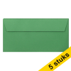 Clairefontaine gekleurde enveloppen bosgroen EA5/6 120 g/m² (5 stuks)