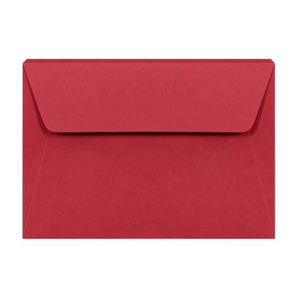 Clairefontaine gekleurde enveloppen intens rood C6 120 g/m² (5 stuks) 26586C 250335 - 1