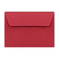 Clairefontaine gekleurde enveloppen intens rood C6 120 g/m² (5 stuks) 26586C 250335