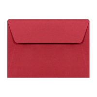 Clairefontaine gekleurde enveloppen intens rood C6 120 g/m² (5 stuks) 26586C 250335