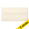 Clairefontaine gekleurde enveloppen ivoor EA5/6 120 g/m² (5 stuks)
