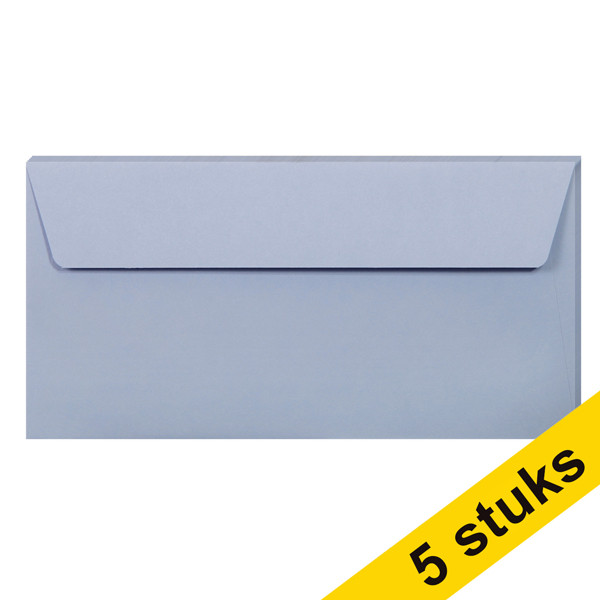 Clairefontaine gekleurde enveloppen lavendel EA5/6 120 g/m² (5 stuks) 26725C 250320 - 1