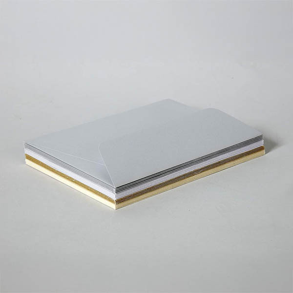 Clairefontaine kaartenset + enveloppen zelfklevend assortiment chic 20 stuks 299378 - 2