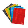 Clairefontaine schrift A4+ geruit 5 mm 90 g/m² 48 vellen assorti (10 stuks) 404573 - 1