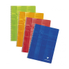 Clairefontaine spiraalschrift A4 geruit 90 g/m² 50 vellen assorti 10 stuks (5 mm)