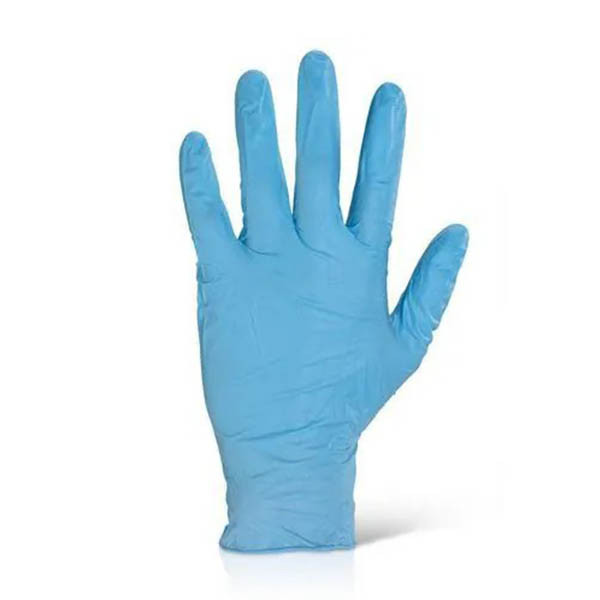 Click Nitril wegwerphandschoenen s lichtblauw (100 stuks) 298024 - 1