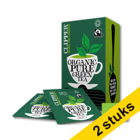 Clipper Aanbieding: 2x Clipper Bio Green thee (6 x 25 stuks)  423959